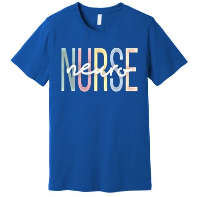 Neuro Nurse Boho Neurology Nursing Cute Gift Premium T-Shirt