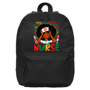 Nurse - Nursing Black History Month RN Black Nurse Lover 16 in Basic Backpack