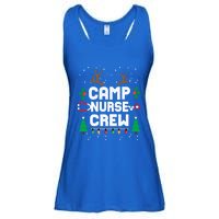 Nice Naughty Camp Nurse Funny Ugly Christmas Funny Gift Ladies Essential Flowy Tank