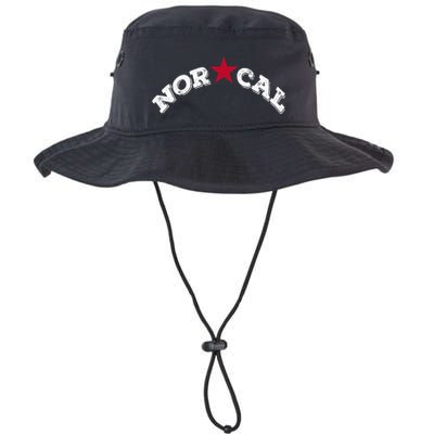 Norcal Northern California White Letter Bucket Hat