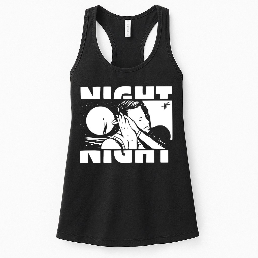 Night Night Curry Sleepy Night Night Good Night Womens Tank Top