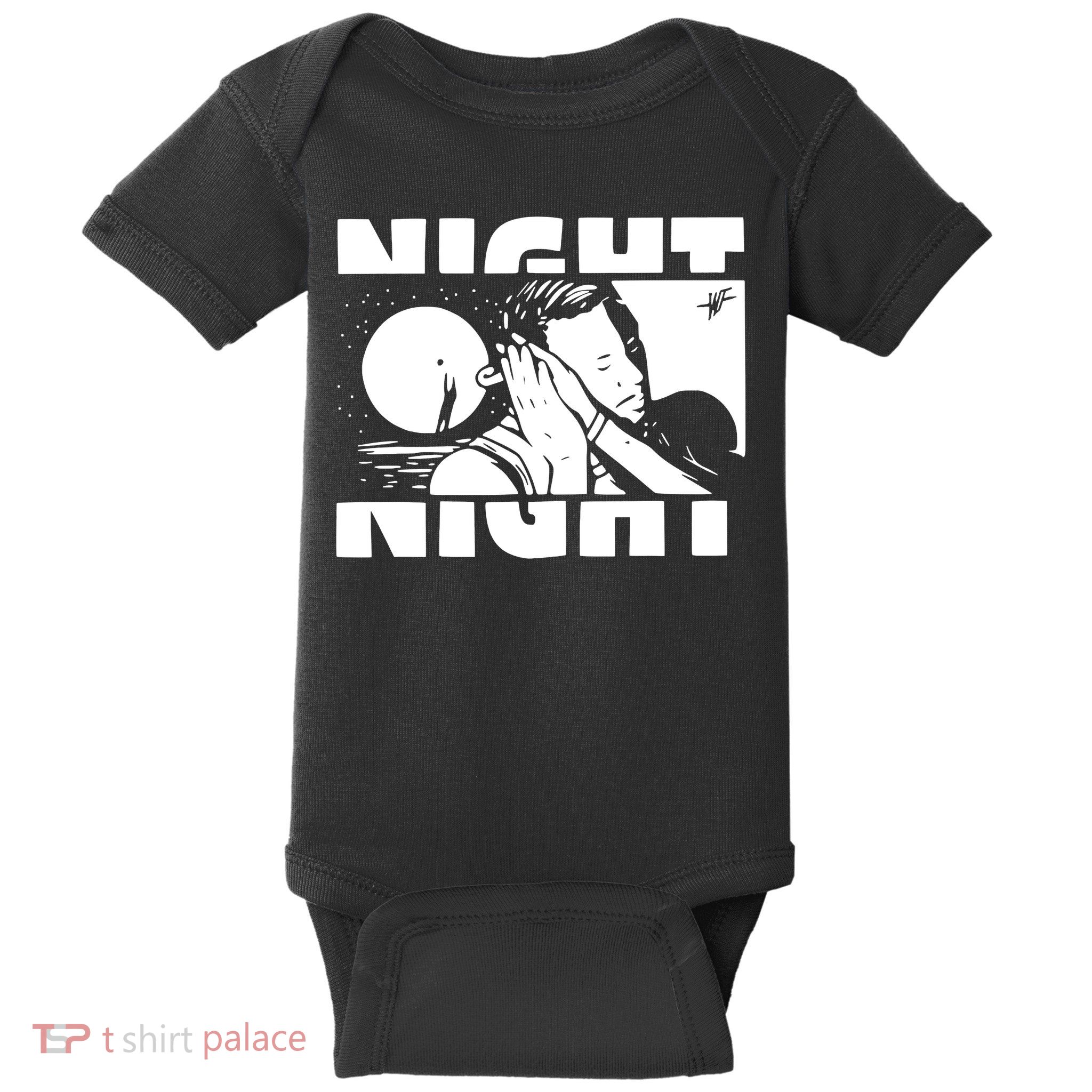 Night Night Curry Sleepy Night Night Good Night Baby Bodysuit