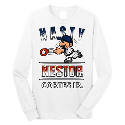 Nasty Nestor Cortes Jr Long Sleeve Shirt