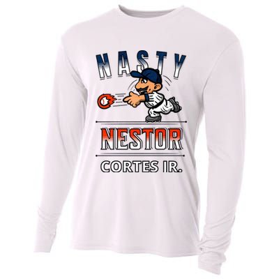 Nasty Nestor Cortes Jr Cooling Performance Long Sleeve Crew
