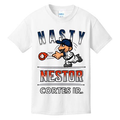 Nasty Nestor Cortes Jr Kids T-Shirt