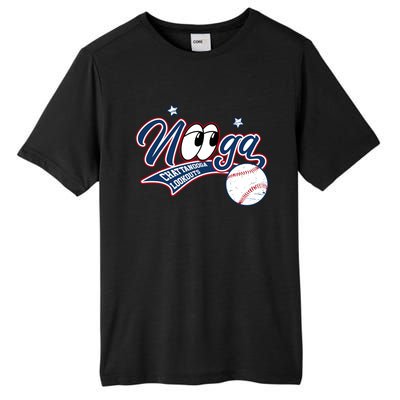 Nooga Nooga Chattanooga Lookouts State Funny Baseball Tall Fusion ChromaSoft Performance T-Shirt