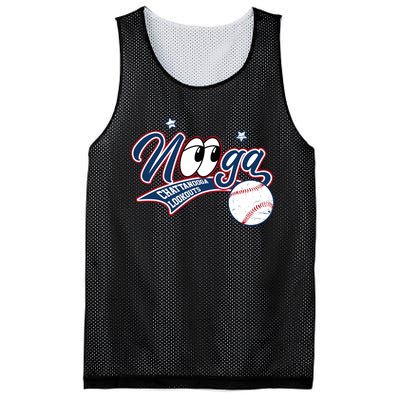 Nooga Nooga Chattanooga Lookouts State Funny Baseball Mesh Reversible Basketball Jersey Tank