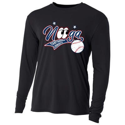 Nooga Nooga Chattanooga Lookouts State Funny Baseball Cooling Performance Long Sleeve Crew