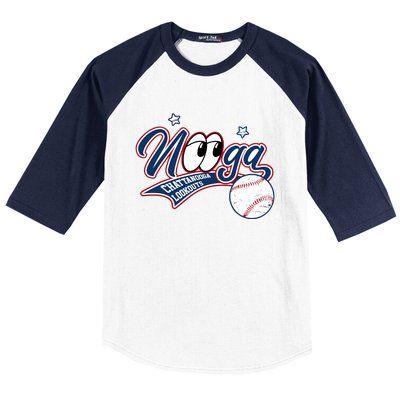 Nooga Nooga Chattanooga Lookouts State Funny Baseball Baseball Sleeve Shirt