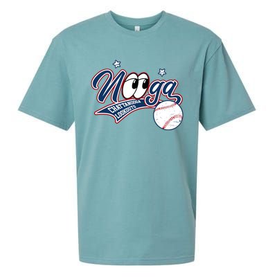 Nooga Nooga Chattanooga Lookouts State Funny Baseball Sueded Cloud Jersey T-Shirt