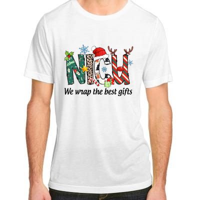 Nicu Nurse Christmas We Wrap The Best Gifts Adult ChromaSoft Performance T-Shirt