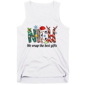 Nicu Nurse Christmas We Wrap The Best Gifts Tank Top