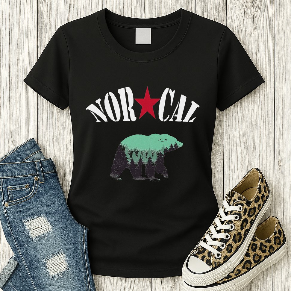 Norcal Northern California Womens T-Shirt