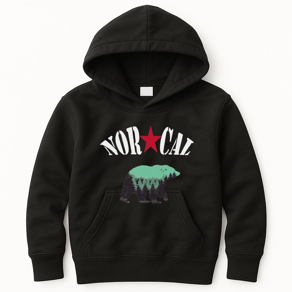 Norcal Northern California Kids Hoodie