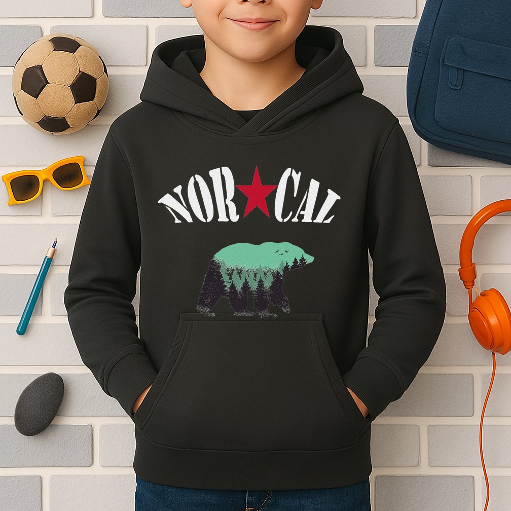 Norcal Northern California Kids Hoodie