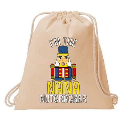 Nana Nutcracker Costume Matching Family Pjs Drawstring Bag