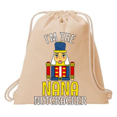 Nana Nutcracker Costume Matching Family Pjs Drawstring Bag