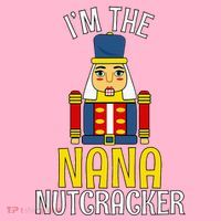 Nana Nutcracker Costume Matching Family Pjs Valucap Bio-Washed Visor