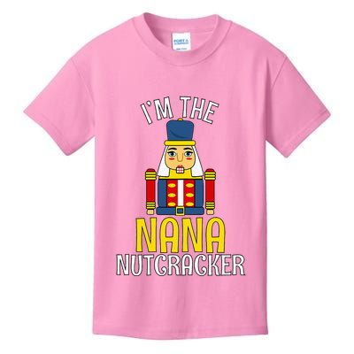 Nana Nutcracker Costume Matching Family Pjs Kids T-Shirt