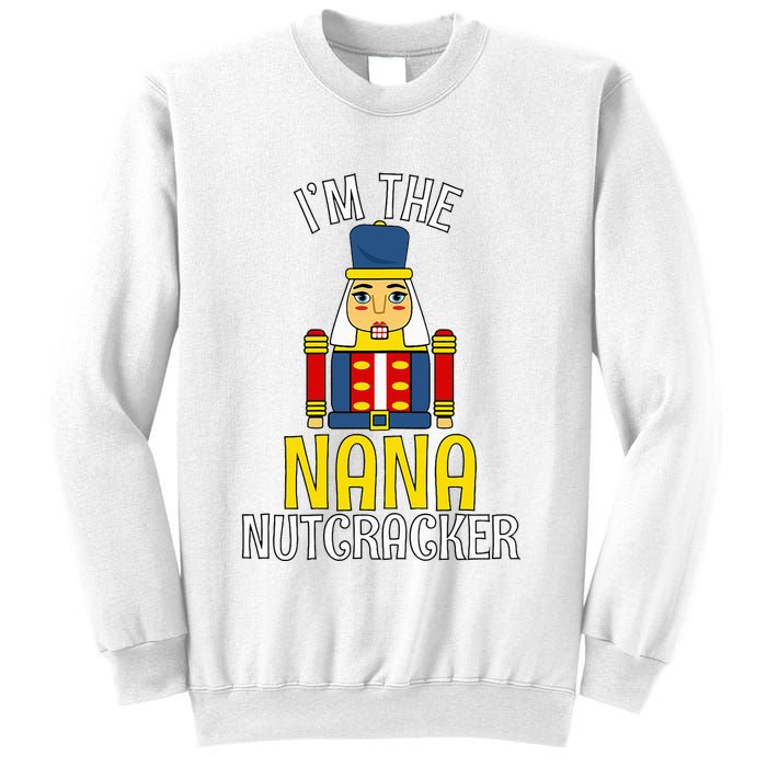 Nana Nutcracker Costume Matching Family Pjs Sweatshirt
