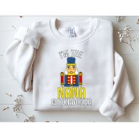 Nana Nutcracker Costume Matching Family Pjs Sweatshirt