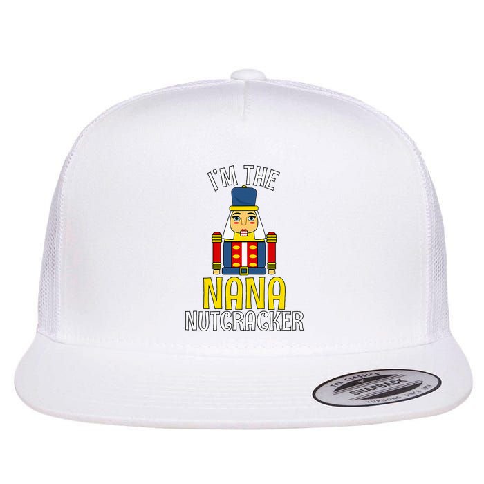 Nana Nutcracker Costume Matching Family Pjs Flat Bill Trucker Hat