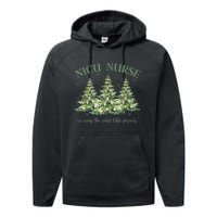 Nicu Nurse Christmas We Wrap The Cutest Little Presents Xmas Gift Performance Fleece Hoodie