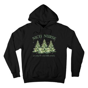 Nicu Nurse Christmas We Wrap The Cutest Little Presents Xmas Gift Hoodie