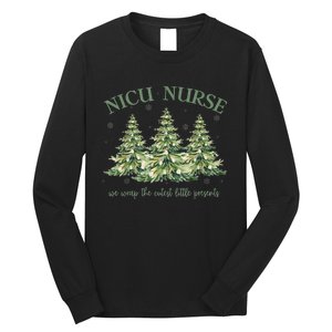 Nicu Nurse Christmas We Wrap The Cutest Little Presents Xmas Gift Long Sleeve Shirt