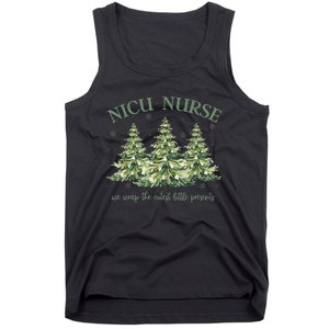 Nicu Nurse Christmas We Wrap The Cutest Little Presents Xmas Gift Tank Top