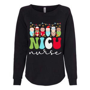 Nicu Nurse Christmas Nicu Nursing Xmas Party Gift Womens California Wash Sweatshirt