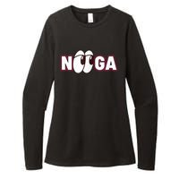 Nooga Nooga Chattanooga State Baseball Sports Womens CVC Long Sleeve Shirt