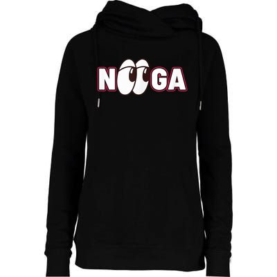 Nooga Nooga Chattanooga State Baseball Sports Womens Funnel Neck Pullover Hood