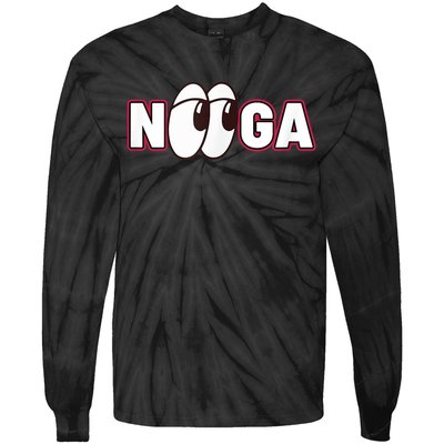 Nooga Nooga Chattanooga State Baseball Sports Tie-Dye Long Sleeve Shirt