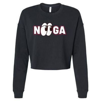 Nooga Nooga Chattanooga State Baseball Sports Cropped Pullover Crew