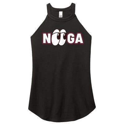 Nooga Nooga Chattanooga State Baseball Sports Women's Perfect Tri Rocker Tank