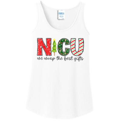 Nicu Nurse Christmas Neonatal Icu Nurse T Holiday Nicu Nurse Ladies Essential Tank