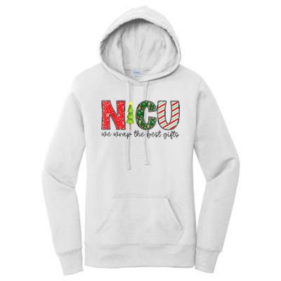 Nicu Nurse Christmas Neonatal Icu Nurse T Holiday Nicu Nurse Women's Pullover Hoodie