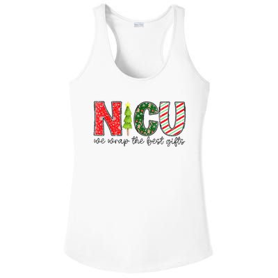 Nicu Nurse Christmas Neonatal Icu Nurse T Holiday Nicu Nurse Ladies PosiCharge Competitor Racerback Tank