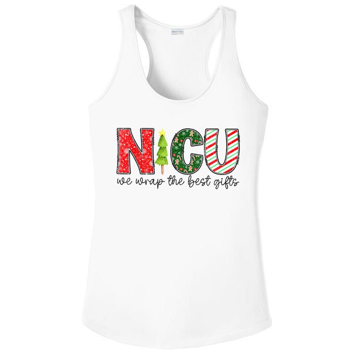 Nicu Nurse Christmas Neonatal Icu Nurse T Holiday Nicu Nurse Ladies PosiCharge Competitor Racerback Tank