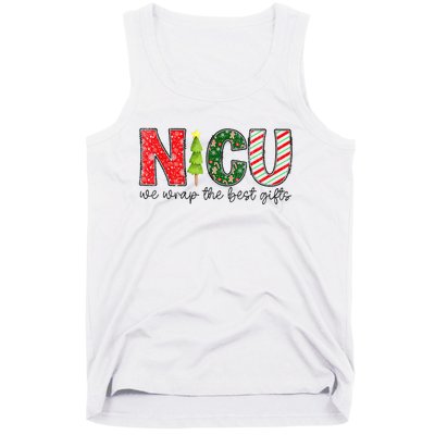 Nicu Nurse Christmas Neonatal Icu Nurse T Holiday Nicu Nurse Tank Top