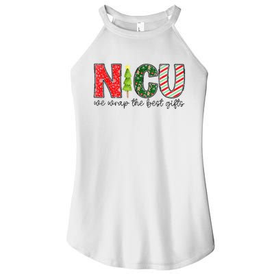 Nicu Nurse Christmas Neonatal Icu Nurse T Holiday Nicu Nurse Women's Perfect Tri Rocker Tank