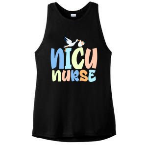 Nicu Nurse Designs Nicu Nurse Squad Cute Gift Ladies PosiCharge Tri-Blend Wicking Tank