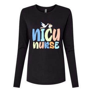 Nicu Nurse Designs Nicu Nurse Squad Cute Gift Womens Cotton Relaxed Long Sleeve T-Shirt