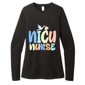 Nicu Nurse Designs Nicu Nurse Squad Cute Gift Womens CVC Long Sleeve Shirt