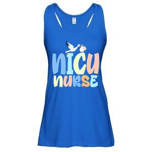 Nicu Nurse Designs Nicu Nurse Squad Cute Gift Ladies Essential Flowy Tank