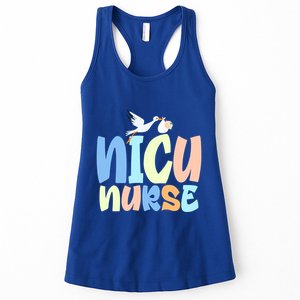 Nicu Nurse Designs Nicu Nurse Squad Cute Gift Women's Racerback Tank