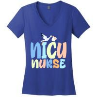 Nicu Nurse Designs Nicu Nurse Squad Cute Gift Women's V-Neck T-Shirt