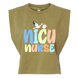 Nicu Nurse Designs Nicu Nurse Squad Cute Gift Garment-Dyed Women's Muscle Tee