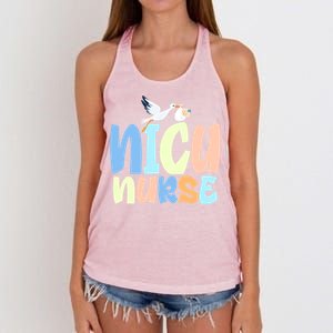 Nicu Nurse Designs Nicu Nurse Squad Cute Gift Women's Knotted Racerback Tank